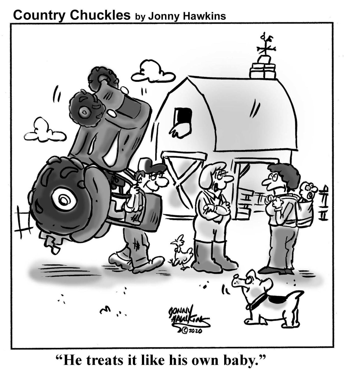 Country Chuckles by Jonny Hawkins